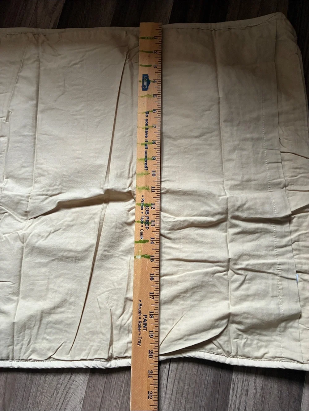 Pair Of Martha Stewart Courtyard Tile Standard Shams- Cream & Beige